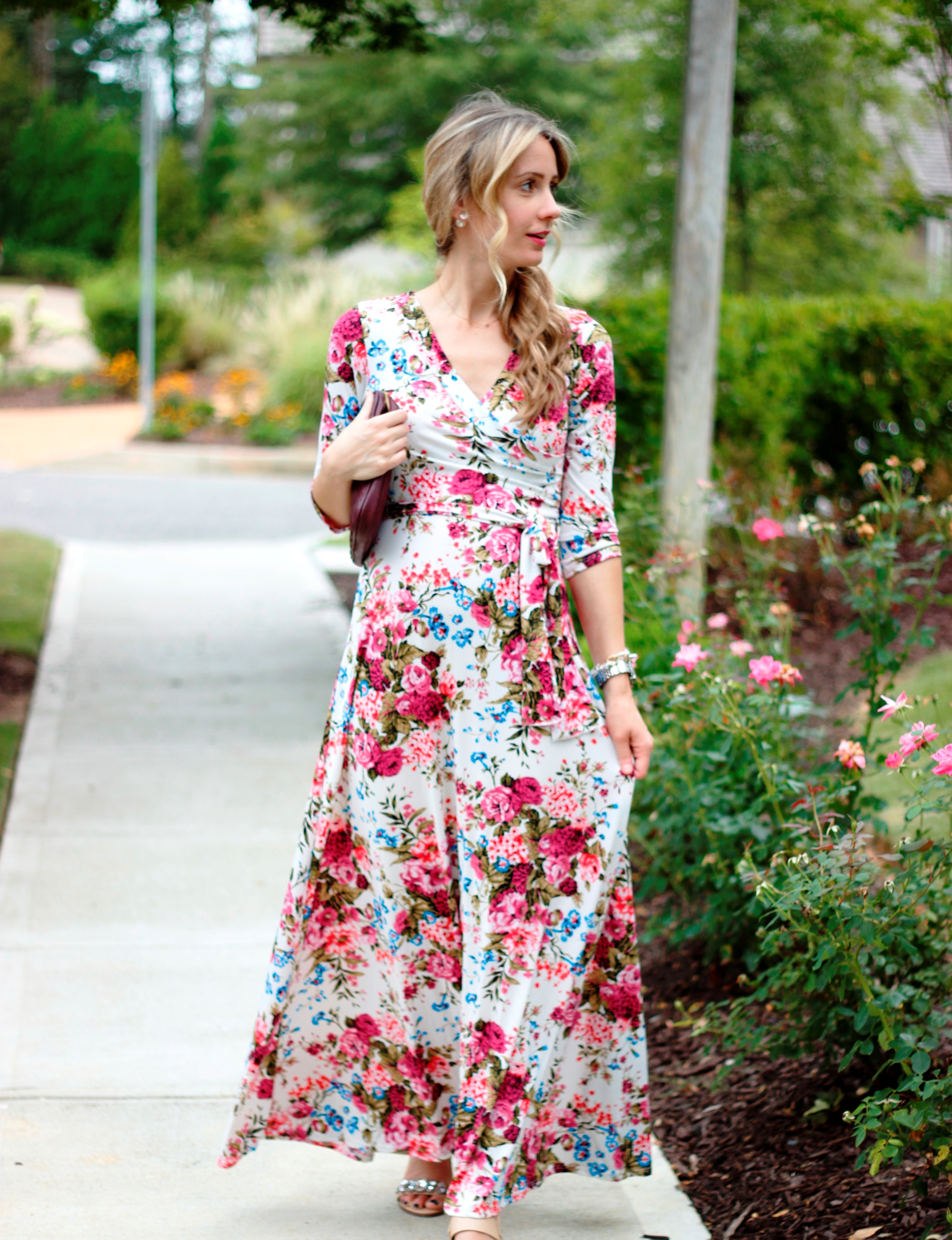 Blushing in Floral | City Peach