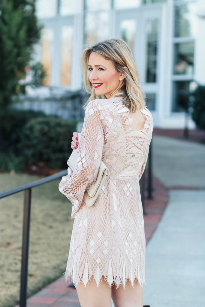 New Year's Eve Outfit, Part 1: A Blush Mini | City Peach