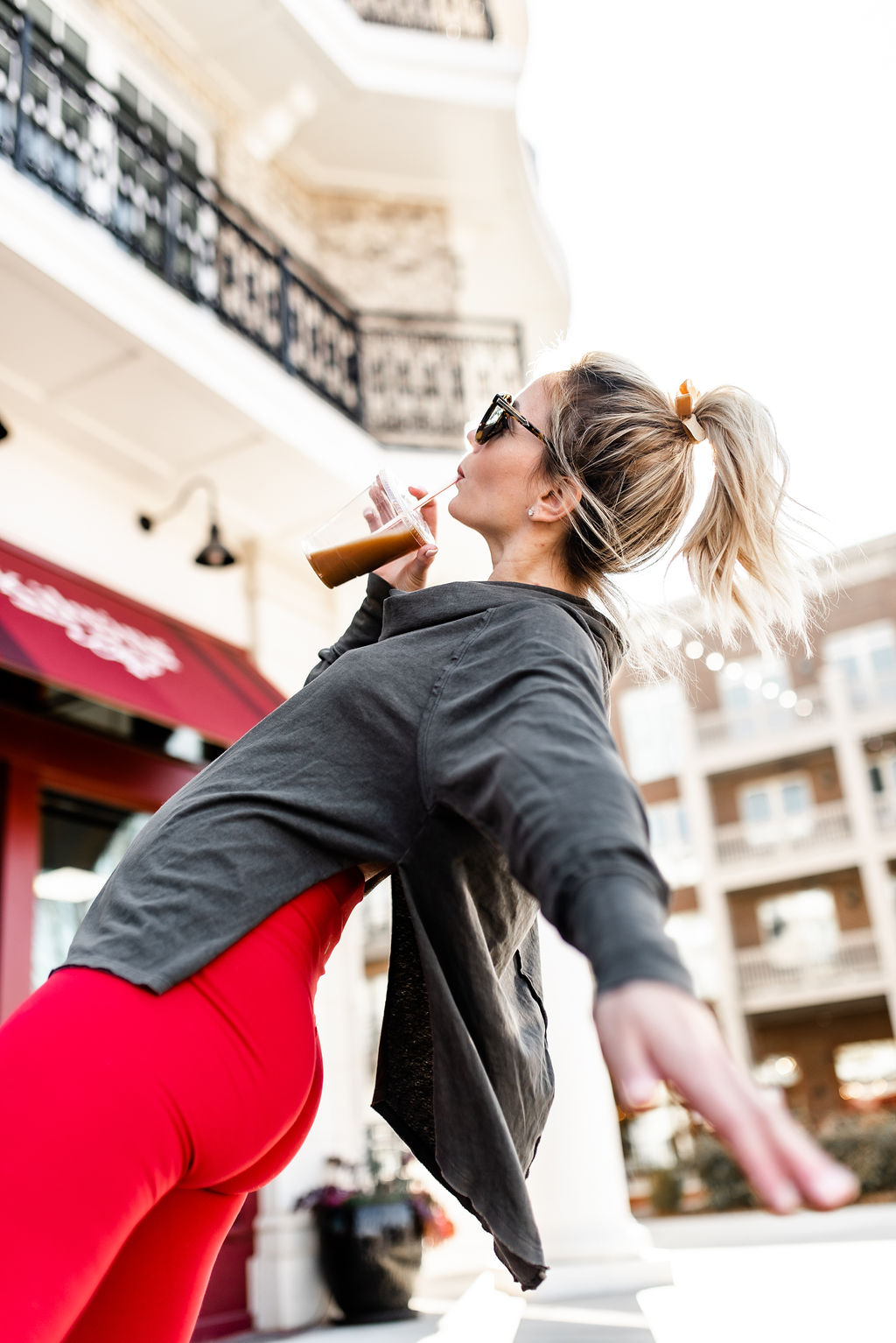 lululemon red align leggings
